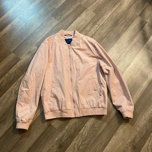 Mens Zara bomber jacket- pink - size XXL